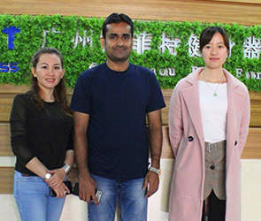 印度客户来中国找跑步机生产羞羞视频网站免费